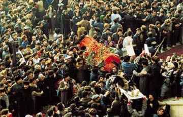 Black January funeral ceremony in Baku