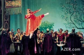 Ballet in Azerbaijan - Maiden's Tower